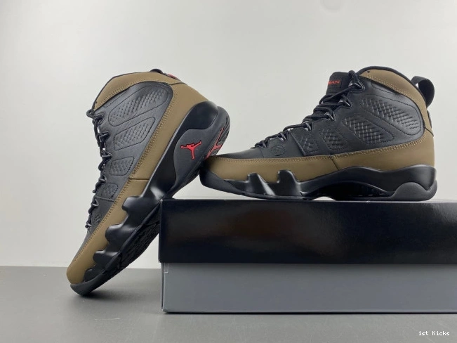 1st Kicks Shoes 9 HV4794-030 Air Olive Jordan 0809